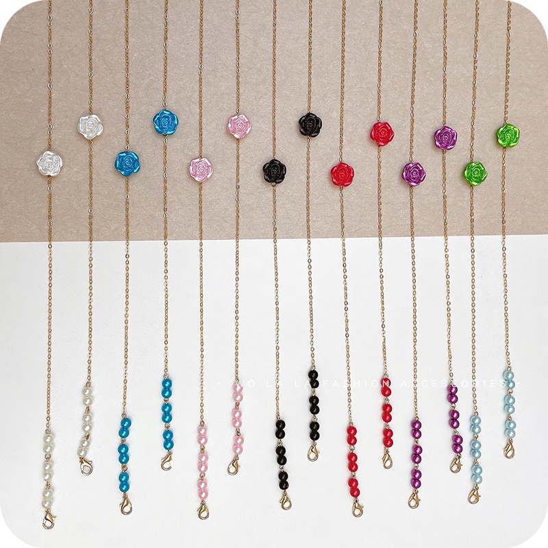 Dây Đeo Khẩu Trang Màu Sắc Thời Trang Chống Thất Lạc