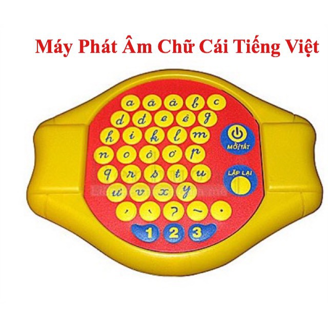 Máy phát âm chữ cái tiếng việt cho bé vừa chơi vừa học