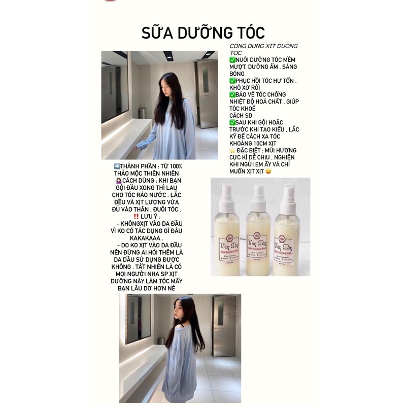 SỮA DƯỠNG TÓC THẢO MỘC ( Mua hàng đọc phần mô tả ) | BigBuy360 - bigbuy360.vn