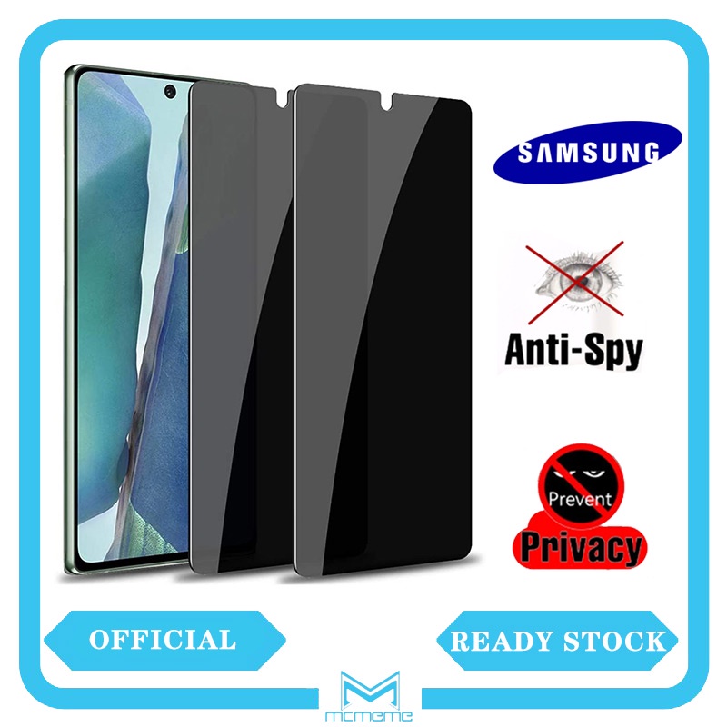 Kính Cường Lực Chống Nhìn Trộm SS Samsung Galaxy S20 FE S7 S6 S5 S4 S3 Note 20 10 Lite 5 i9600 i9500 i9300 C9 Pro M62 F62 M20 M31 M51 M21 M31s