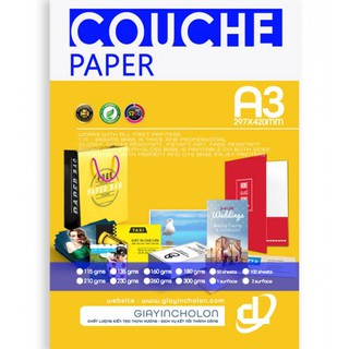 Giấy couche A3