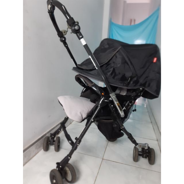 Xe đẩy Aprica 2 chiều 3 tư thế hàng nội địa Nhật