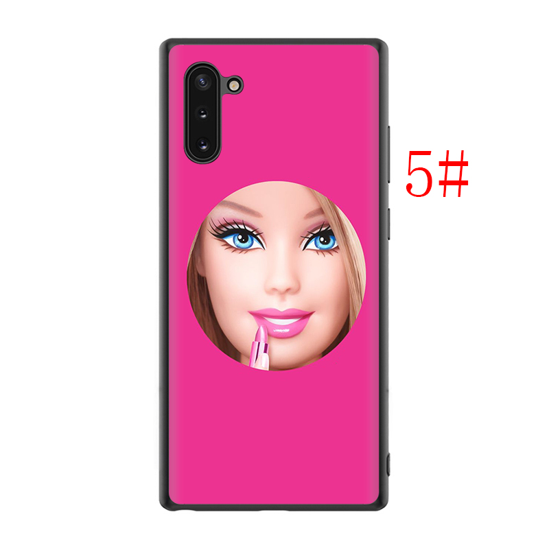 Ốp Điện Thoại Silicon Mềm Hình Barbie Xa24 Cho Samsung A5 2017 A6 A8 Plus A7 A9 2018 Note 8 9