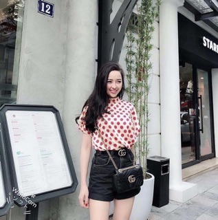 Áo chấm bi Zara