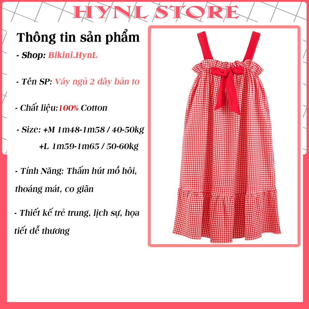 Váy Ngủ 2 Dây Bản To Dáng Suông Họa Tiết Dễ Thương Váy Ngủ Cute 2 Dây V001 | BigBuy360 - bigbuy360.vn