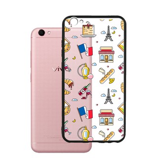 [FREESHIP ĐƠN 50K] Ốp lưng in họa tiết chibi phong cảnh cho Vivo V5 / V5S / Y67 - 02071 Viền TPU Dẻo
