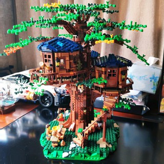 Đồ chơi Lắp ghép Mô hình Tree  HouseXếp hình Ngôi Nhà Trên Cây 6007