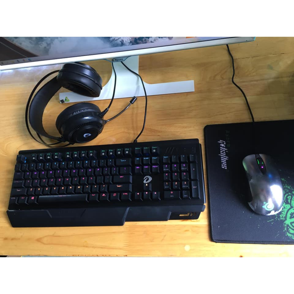 Siêu chuột steelseries sensei 62150 chính hãng, đã thay click omron 50M, feet new