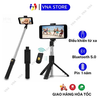 Gậy chụp ảnh tự sướng bluetooth 3 chân đa năng - tripod k07 - gậy selfie - vna