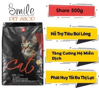 [GIÁ RẺ] Thức ăn hạt khô Cat's Eye cho mèo (túi chiết 1kg) - Smile Pet Shop