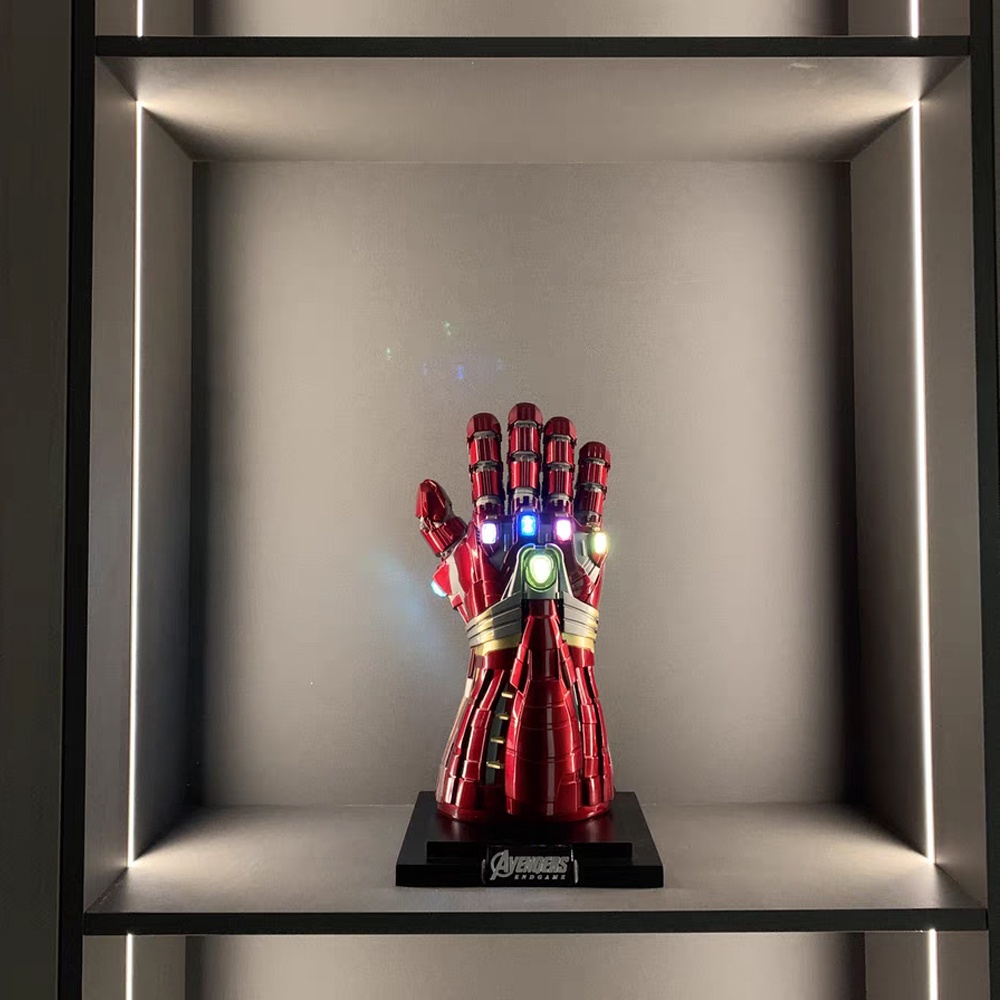 Găng tay Vô cực Nano Iron Man 1:1 kim loại cao cấp