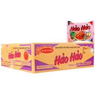 Thùng 30 Gói Mì Hảo Hảo Tôm Chua Cay