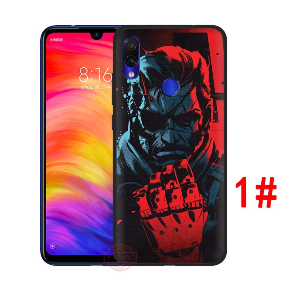  Ốp điện thoại mềm phong cách game Metal Gear Solid cho Redmi Note 5A Prime 5 Pro 6 Pro 7 Pro 4X 6A S2