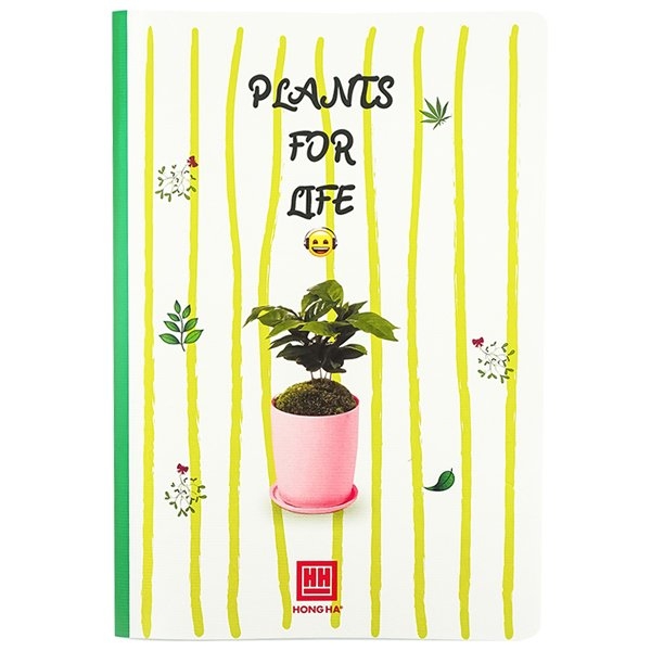 Vở Plants For Life - Kẻ Ngang 120 Trang - Hồng Hà 1416 - Mẫu 1