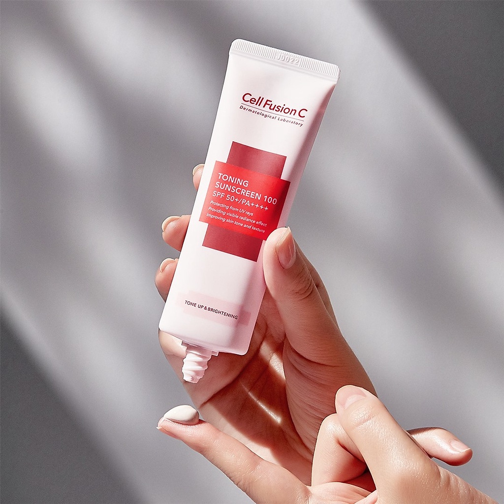 Kem ChốngNắng Cell Fusion C Laser / Clear / Toning Suncreen 50ml Hàn Quốc Đủ Bill