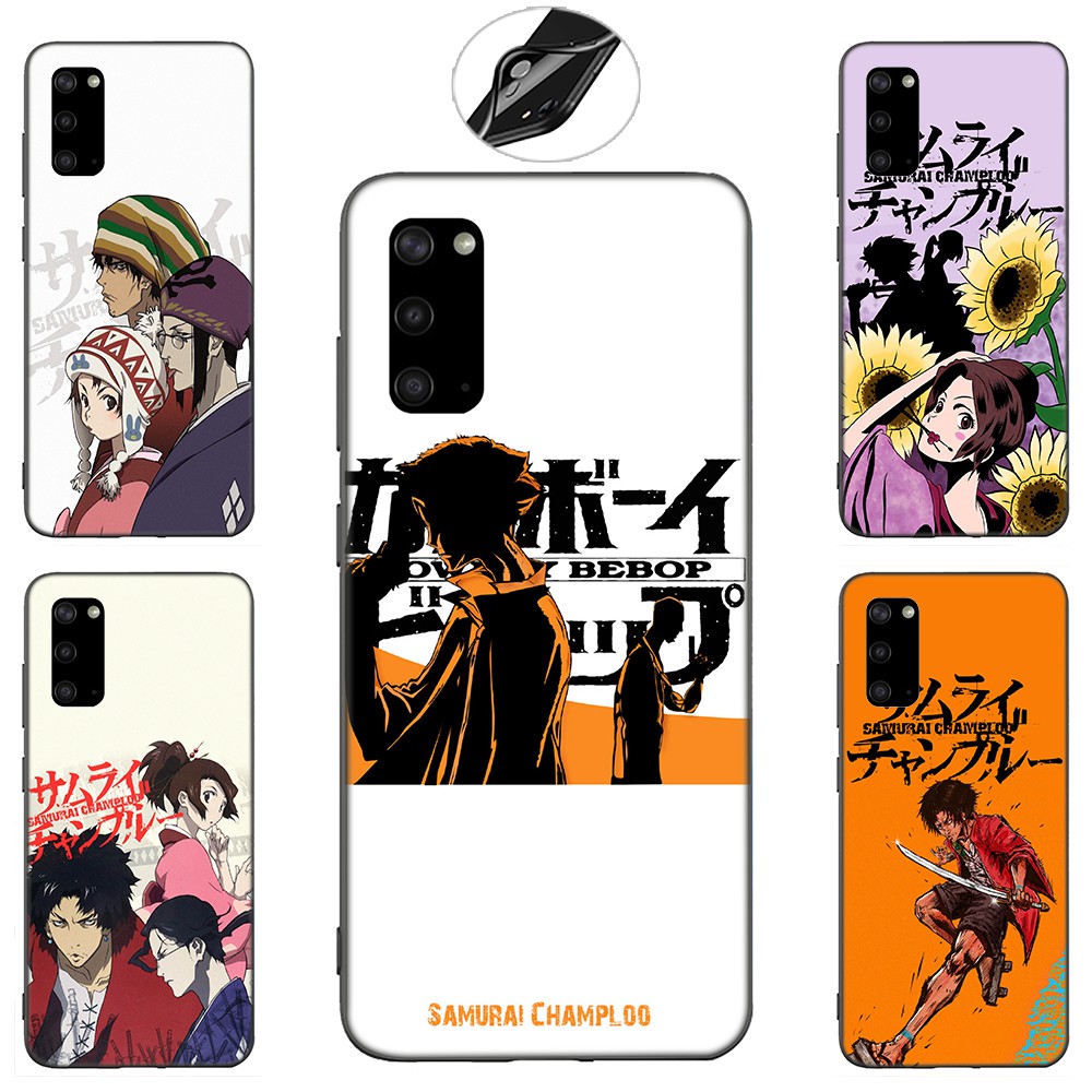 Samsung Galaxy S10 S9 S8 Plus S6 S7 Edge S10+ S9+ S8+ Casing Soft Case 77SF Samurai Champloo Anime mobile phone case