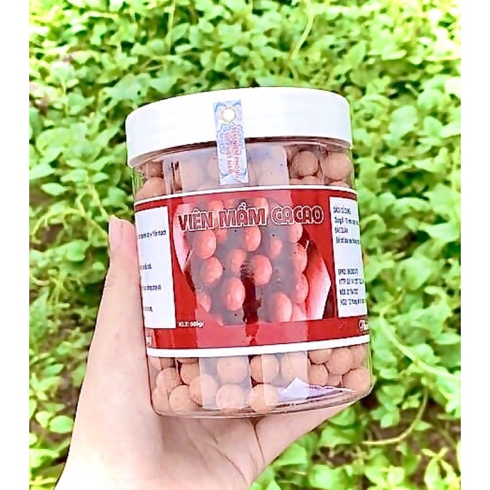 500gr Viên Mầm Cacao Giúp vòng 1 Tăng Size, điều hoà kinh nguyệt, giảm cân,Tăng zs vòng 3,..