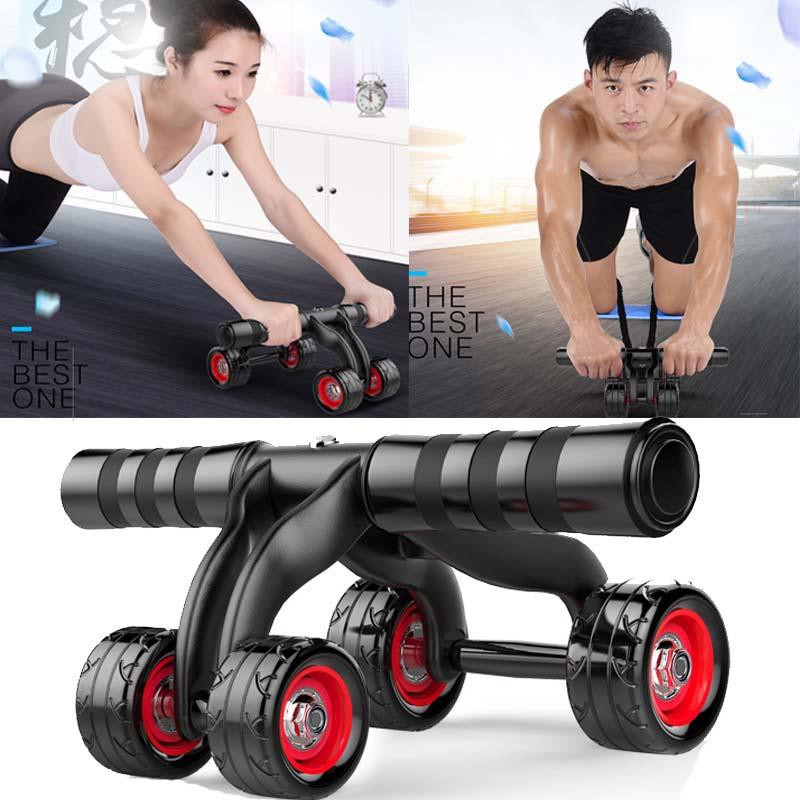 Bánh Xe Lăn Tập Cơ Bụng / Tay / Chân Bằng Abs Tiện Dụng