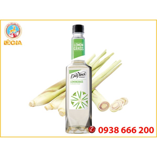 SIRO DAVINCI SẢ 750ML (LEMONGRASS SYRUP)