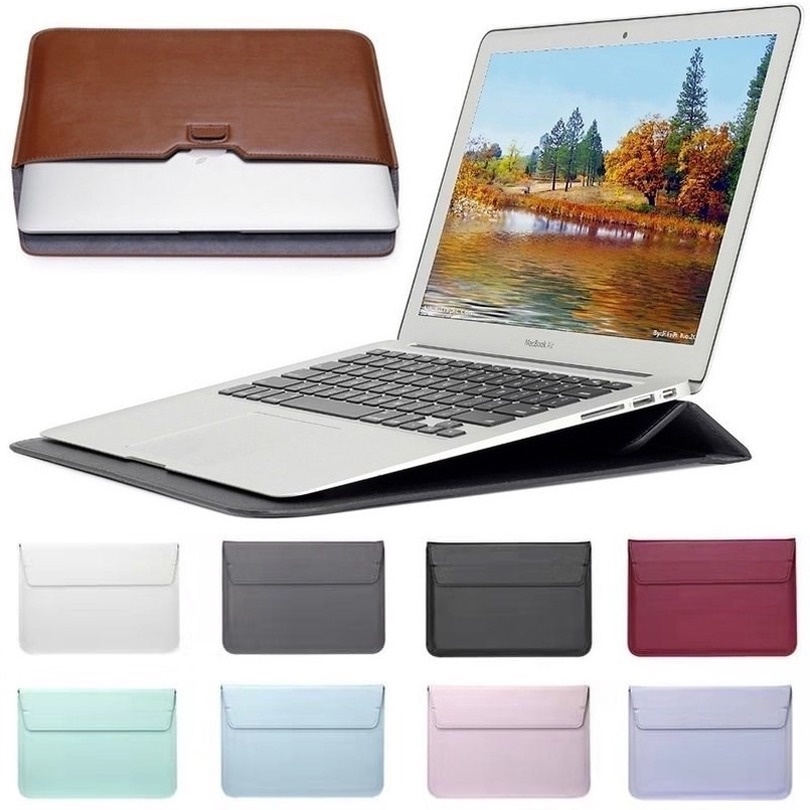 Túi Da PU Đựng Laptop 11/12/13/14/15/16 inch Dành Cho HP Envy/Pectre/Pavilion/Victus/ZBook 15.6 G7 ProBook 430 440 G8