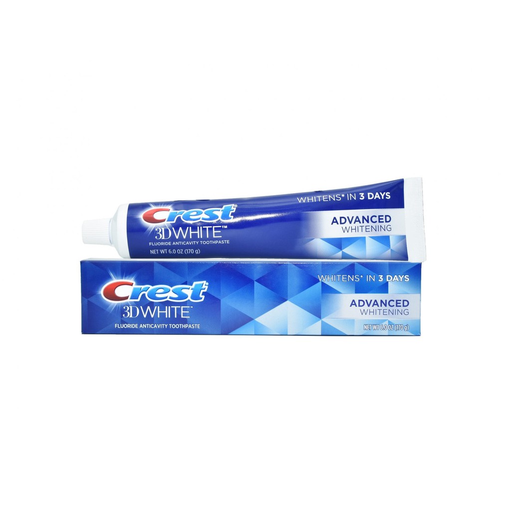 KEM ĐÁNH RĂNG CREST 3D WHITE ADVANCED WHITENING 170G