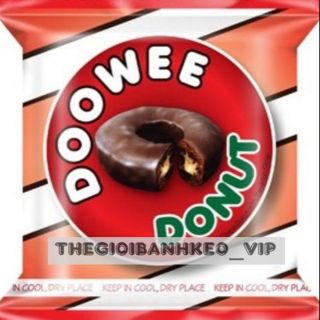 Bịch 12 bánh Doowee Donut 360gr 4 Vị