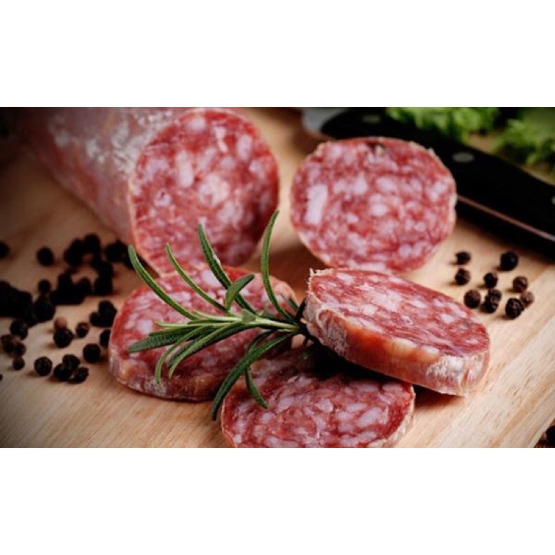 Salami nga (xúc xích khô nga ) Salami kilomeque nga