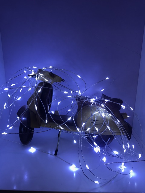 Đèn Đom Đóm Led 2M Dùng Pin (các màu)
