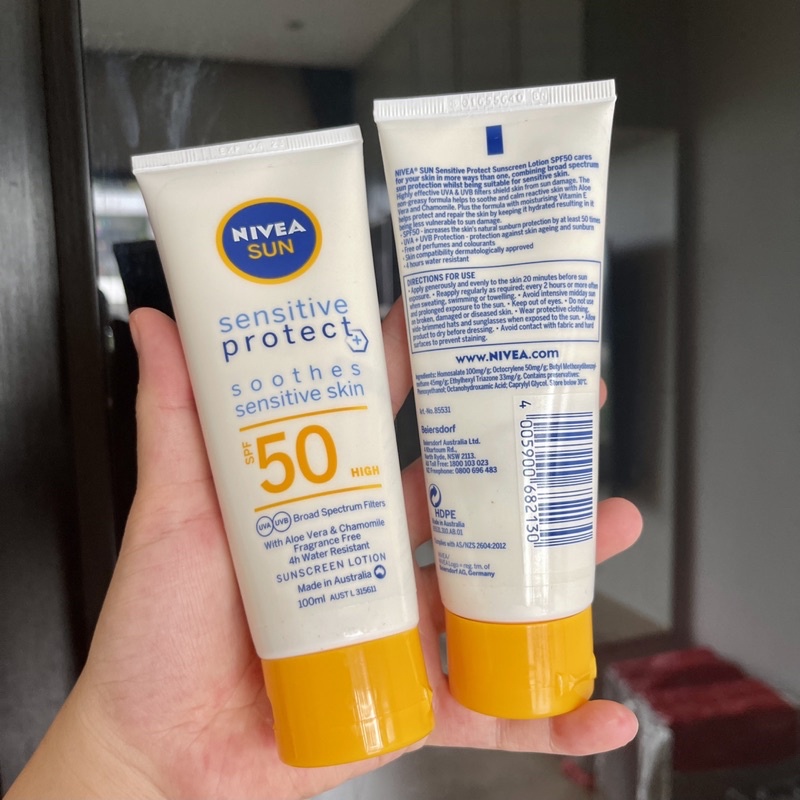 [Bản Úc] KEM CHỐNG NẮNG NIVEA shine control / soothes sensitive