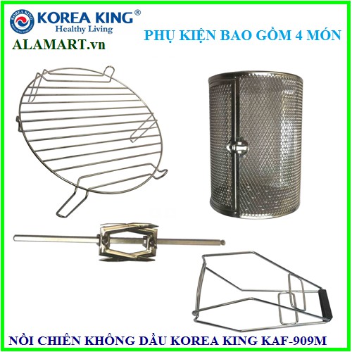 Nồi chiên không dầu đa năng KOREA KING KAF-909M