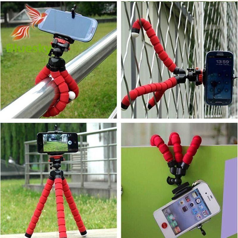 Tripod / monopod thiết kế kiểu bạch tuộc linh hoạt dành cho camera / điện thoại