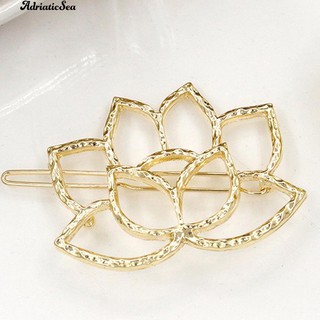 Kẹp Tóc Hoa Sen Thời Trang