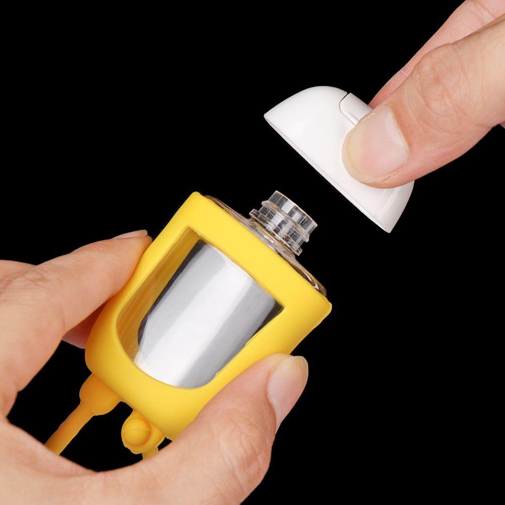 MELODG Giá Đỡ Chai Nước Rửa Tay Bằng Silicon Có Thể Bơm Đầy Tiện Lợi Dành Cho Đi