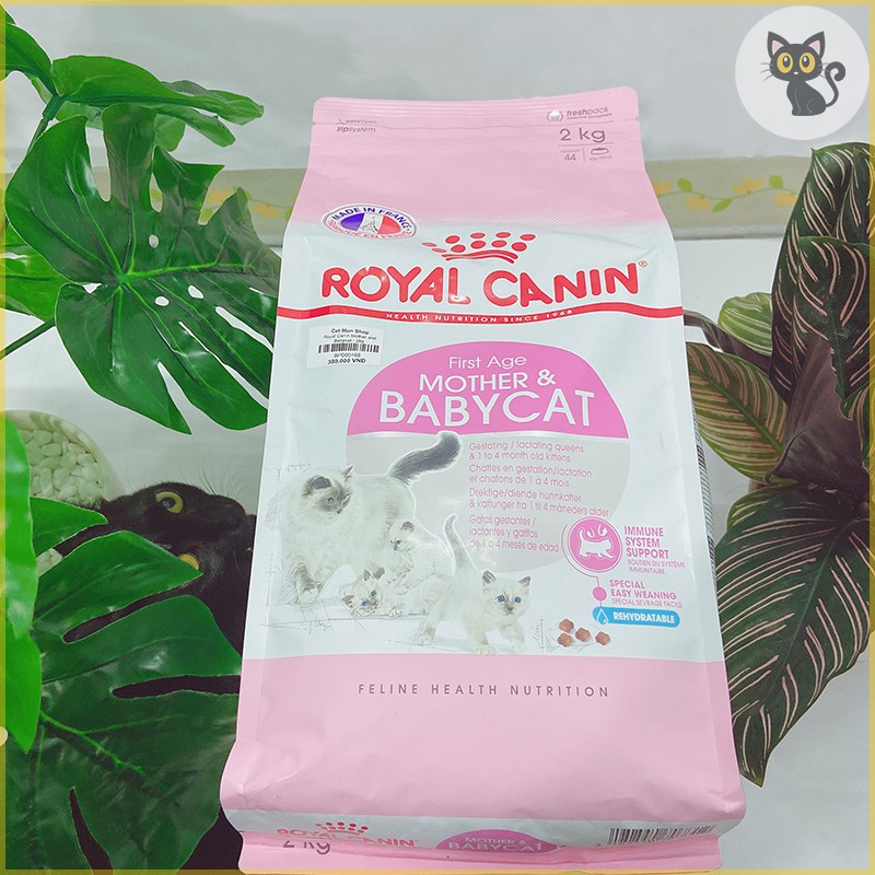 4kg(❁´◡`❁)ROYAL CANIN MOTHER &amp; BABYCAT dành cho Mèo mẹ mang thai hoặc cho con bú; mèo con từ 1 đến 4 tháng tuổi