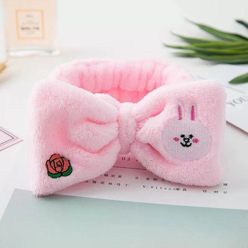 Băng đô cài tóc rửa mặt kiểu Hàn Quốc đáng yêu