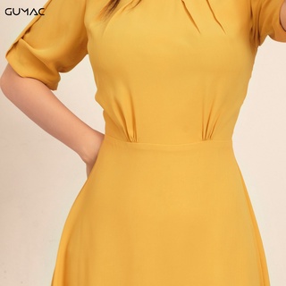Đầm xếp cổ tay kiểu DA440 GUMAC