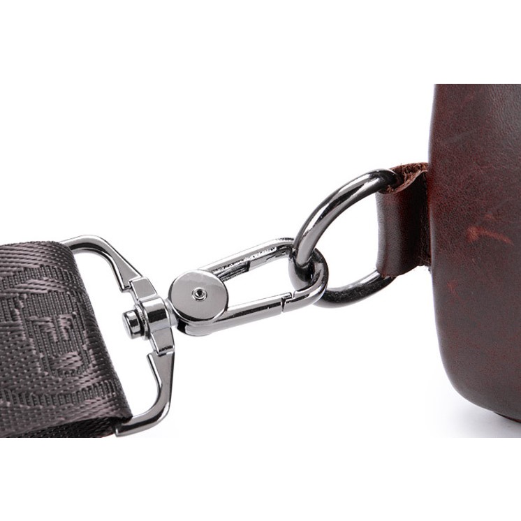 Túi đeo chéo nam da bò thật cao cấp mini phong cách thời trang trẻ dùng đi học đi chơi giá rẻ CS05