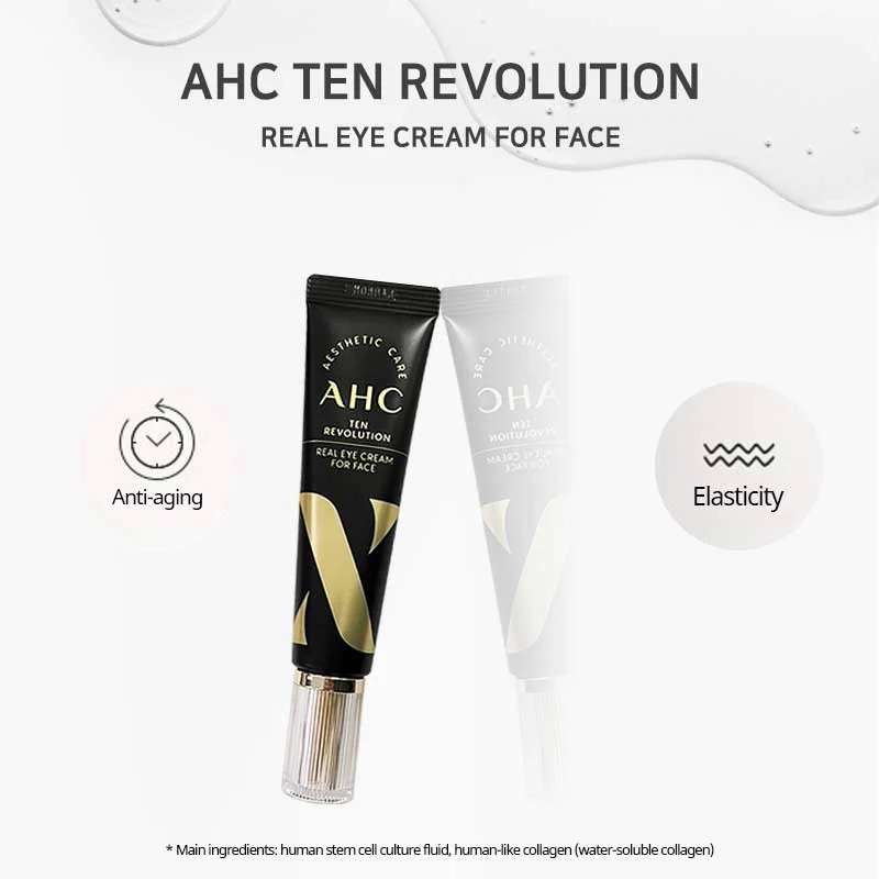 Kem Dưỡng Mắt AHC Ten Revolution Real Eye Cream For Face 30ml