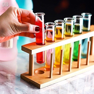 Quầy bar bằng gỗ giá đỡ ống nghiệm ly cocktail hộp đêm KTV với trưng bày rượu