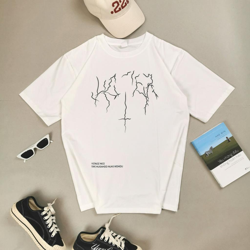 Áo phông tay lỡ, Áo thun Unisex nam nữ form rộng JTeeMan phong cách HipHop đường phố vải cotton thoáng mát - JT01