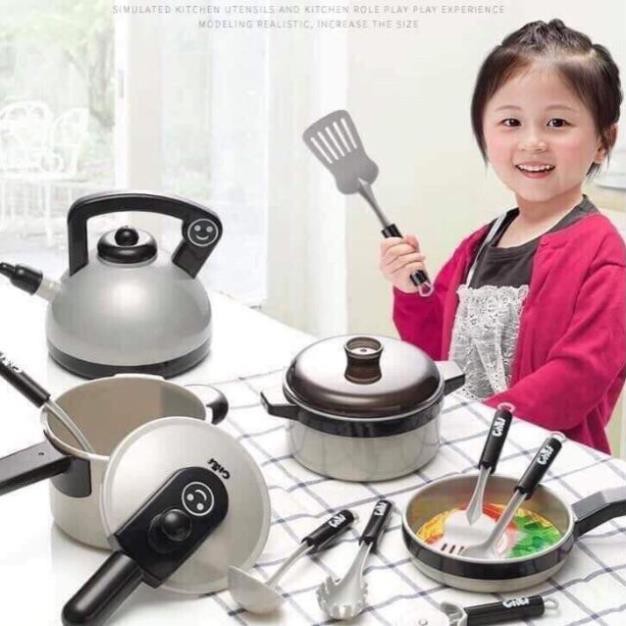 [CHẤT LƯỢNG] Bộ Đồ Chơi Nấu Ăn 36 Món Kitchen Play Set Cho Bé