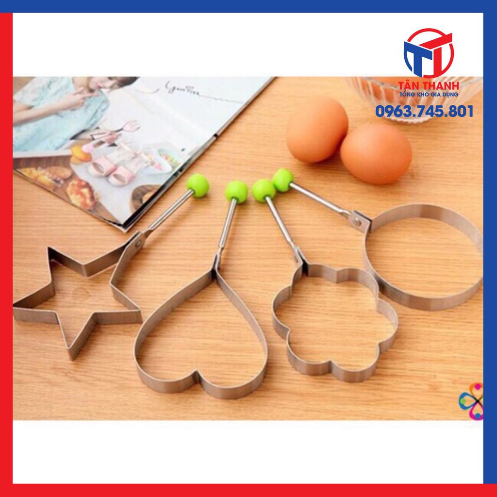 Combo 3 bộ khuôn rán trứng tạo hình cực đẹp .