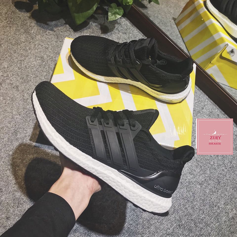 Giày Thể Thao Ultra Boost 4.0 Black Đen