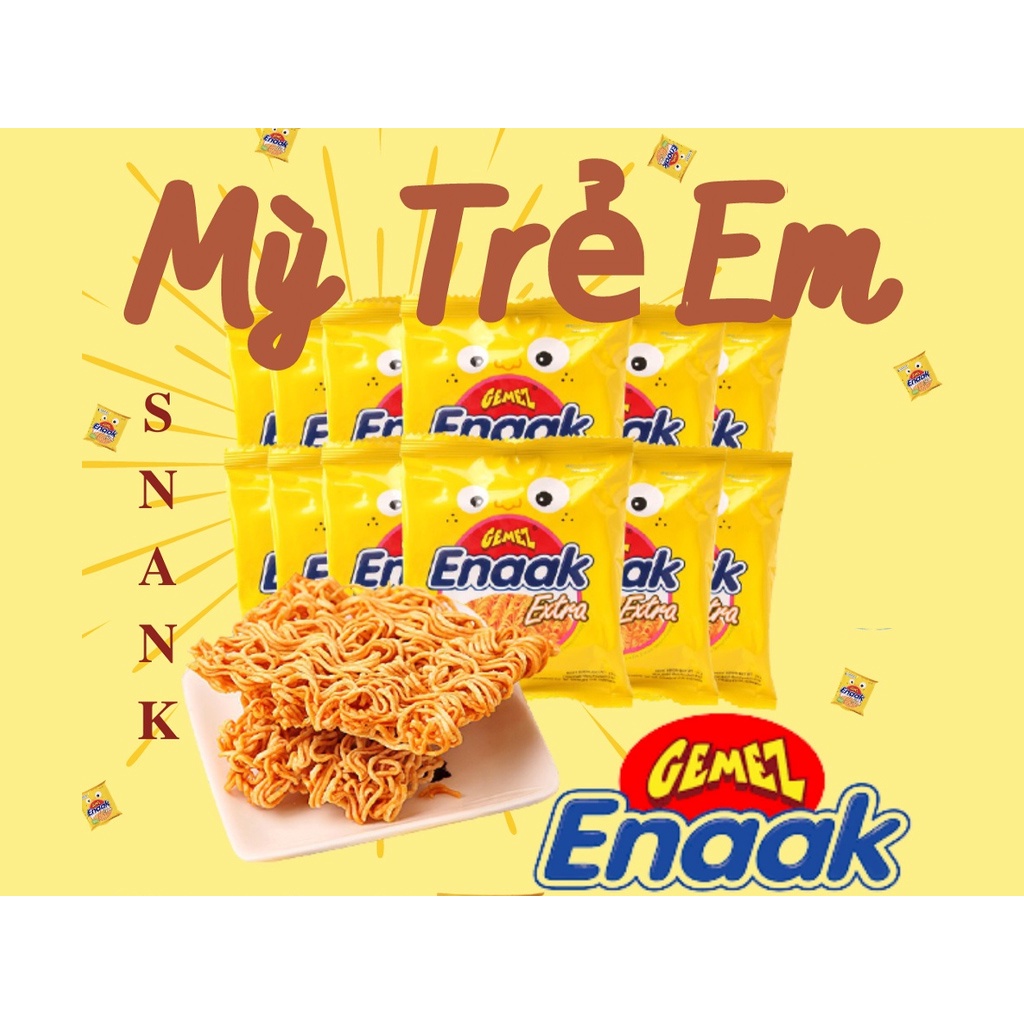 Snack mì hương gà Enaak 30g - Mì Trẻ Em Enaak 30g