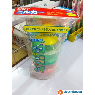 Hộp đựng chia sữa bột 3 ngăn