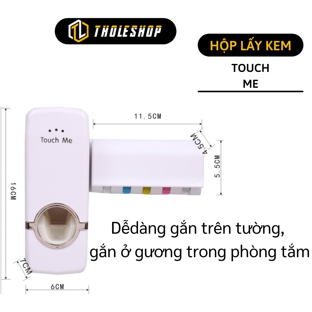 [SGD] Để bàn chải - Dụng cụ để bàn chải và kem đánh răng hình chú bọ ngộ nghĩnh hút chân không dán tường 3102