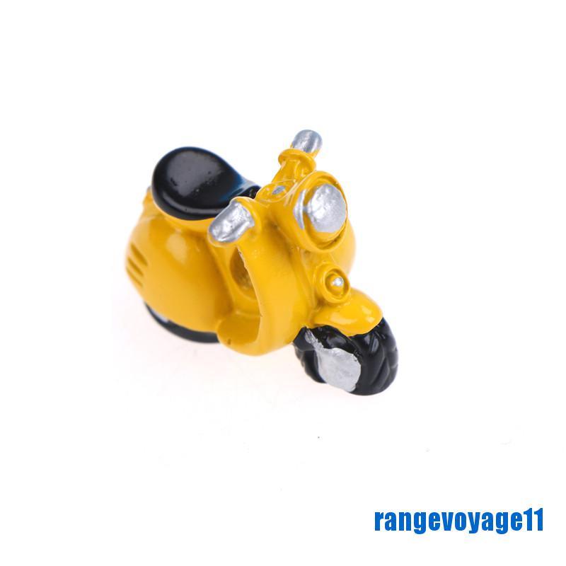 Mô Hình Xe Đạp 3 Bánh mini Trang Trí Sân Vườn # 11