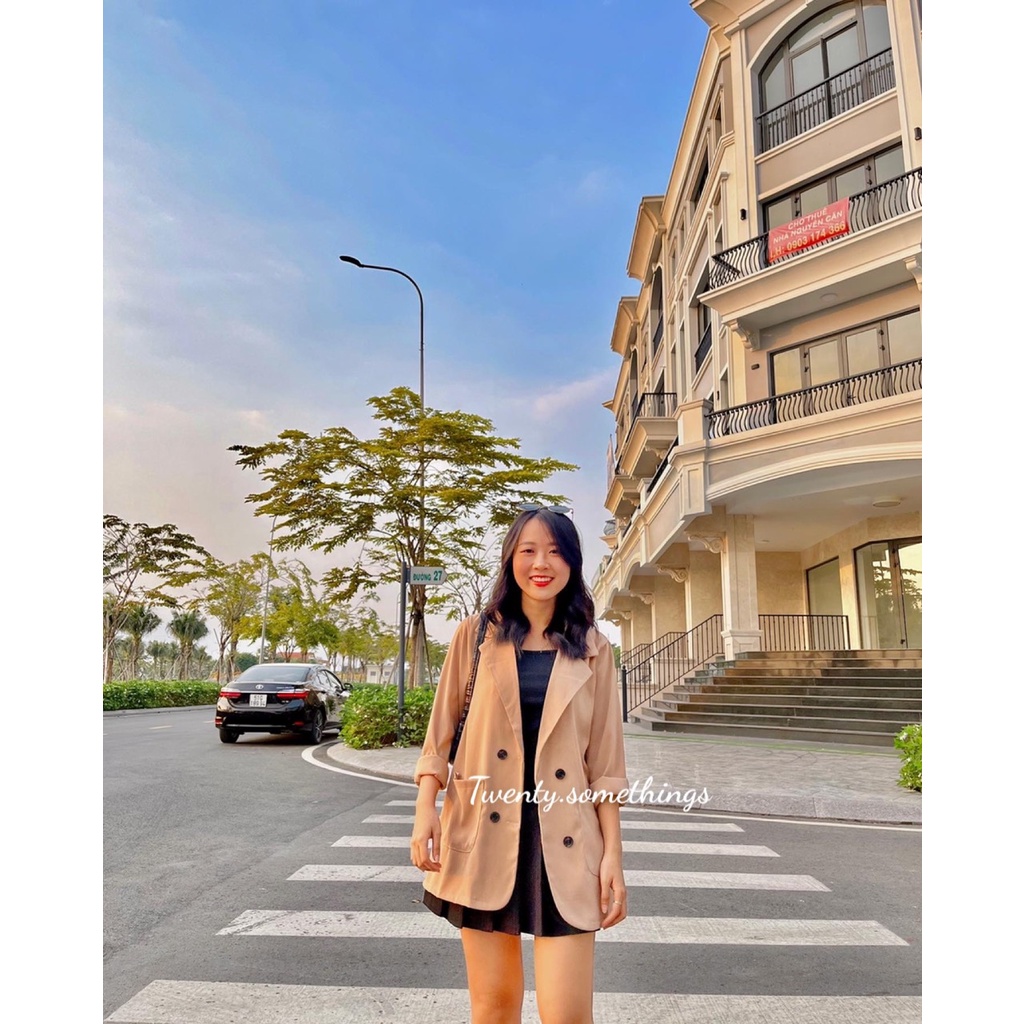 Áo Blazer 1 Lớp Hàn Quốc (ảnh thật/sẵn) | BigBuy360 - bigbuy360.vn