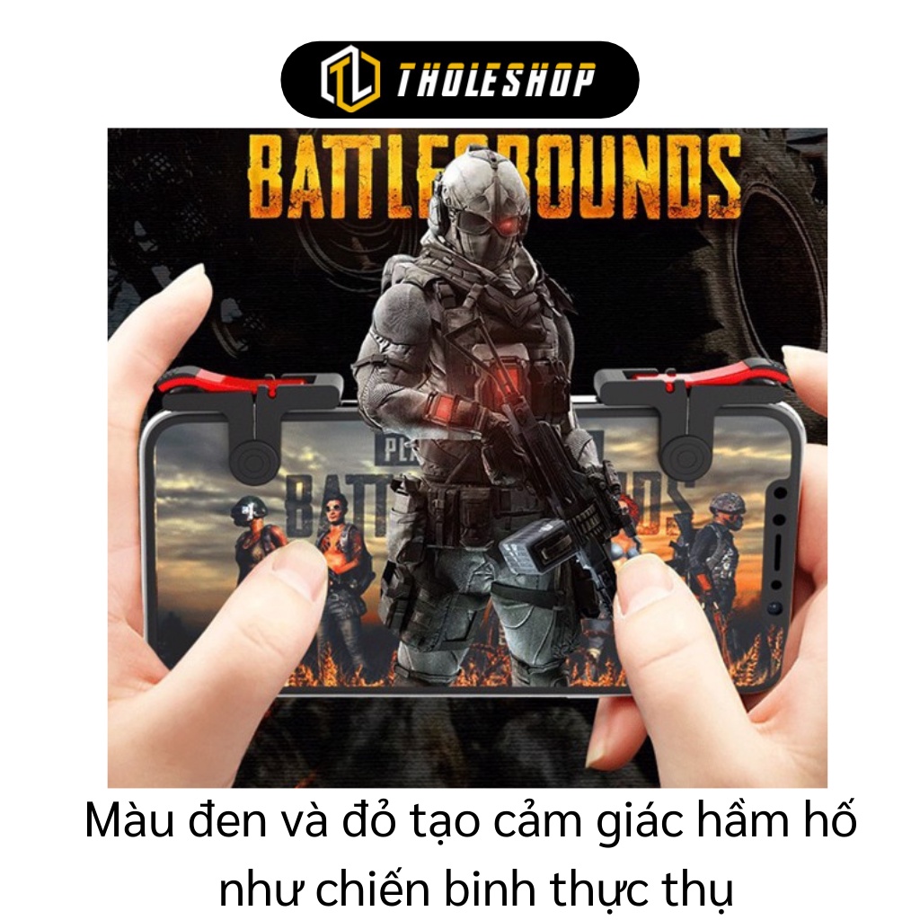 Nút Chơi Game - Tay Cầm Chơi Game Pubg Mobile, Kẹp Ôm Khít Vào Điện Thoại 6616