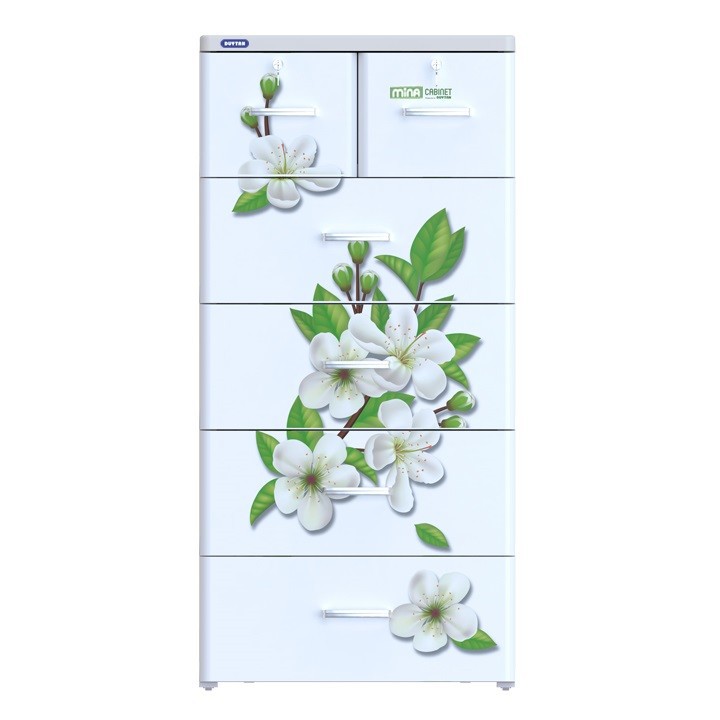 Tủ Nhựa Duy Tân Mina (5 tầng - 6 ngăn) - 0225/5